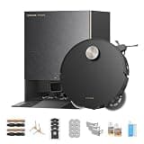 DREAME X60 Max Ultra Complete Robot Vacuum and Mop, Upgraded from X50 Series, 3.13in (7.95cm) Ultra-Thin Design, 35,000Pa Suction, Self Emptying&Refilling, Mop Self-Cleaning, 280+ Obstacle Avoidance