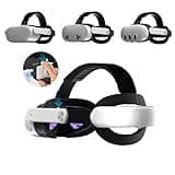 WOUNMTT Head Strap for Oculus Meta Quest 3/3S/Quest 2 – One-Click Release VR Headset Strap with Adjustable Dial, Universal Quick-Conversion Design for Quest 2, Comfort Fit VR Accessories