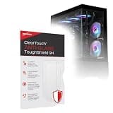 BoxWave Screen Protector Compatible With Raidmax CS-i803 PC Case - ClearTouch Anti-Glare ToughShield 9H (2-Pack), Anti-Glare 9H Tough Flexible Film Screen Protector