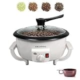 SHILINTONG Coffee Roaster Machine for Home Use, 110V 1200W No Timer, 750g Large Capacity Electric Coffee Bean Roaster for Beginners, Roast Coffee, Nuts, Popcorn