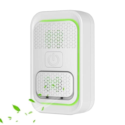 Negative Ion Air Purifier | Portable Dust Odor Eliminator | Plug In Air Ionizer | For Pet Smell Indoor Bedroom Bathroom Desktop Small Space Dorm Kitchen Basement