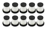 Black Dust Cup Filter, Compatible For YTWO 10kPa 150W, Handheld Vacuum Cleaner Accessories, Household Items, Cleaning Tools(10pcs)