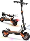 Electric Scooter for Adults, 1000W Motor, Up to 31 MPH Top Speed & 38 Miles Range, Dual Suspension, 10" All-Terrain Tires, Turn Signals, Foldable E Scooter with Dual Brakes & LCD Display