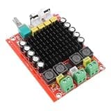 Gadpiparty Tda7498 Digital Power Amplifier Board 2x100w Stereo Audio Amplifier Module for Car Audio System with Quick Installation and Plastic Material