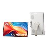 KTC 25 Inch MEGAPAD Portable TV Touchscreen Monitor 1080p, Android 14 Google EDLA Certification with Camera,Built-in Battery for Outdoor,Camping,Travel, Remote Control, A25Q5