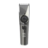 CAIMIAO Ceramic Blade Electric Hair Clipper with LCD Display - Professional Trimmer for Home and Barber Use