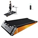 FINEHORSE 13% Incline Walking Pad Treadmill Under Desk, 5 in 1Treadmill for Home (Red)
