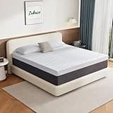 Lukace 12 Inch King Size Mattress No Fiberglass Gel Memory Foam Mattress for Back Pain, Relieve Pressure with Medium Firm Support & Motion Isolation, Certified Safe Materials, 80" L x 76" W