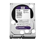 WD Purple 6TB Surveillance Hard Disk Drive - 5400 RPM Class SATA 6 Gb/s 64MB Cache 3.5 Inch - WD60PURX [Old Version]