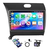 9" Car Stereo Radio for Kia Forte K3 Cerato 2013 2014 2015 2016 2017 2018, [4+64G] Android 13 Touchscreen Radio with Wireless Carplay Android Auto GPS Bluetooth WiFi SWC FM RDS Mirror Link