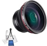 37mm HD Wide Angle Fisheye Lens with Macro for Sony TRV340, TRV345, TRV350, TRV351, TRV355, TRV356 and DCR-TRV361 Cameras