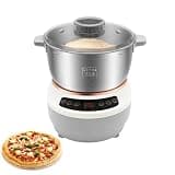 Electric Dough Mixer, Metal 5L/7L Automatic Kneading Machine for Bread, Pizza, Dumplings, Easy to Clean, Durable Stand Mixer for Baking and Cooking