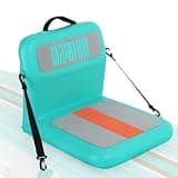 Niphean Inflatable Kayak Seat with Back Support, Ergonomic Paddle Board Seat for Comfortable Backrest, Sturdy Kayak Accessories for SUP Paddelboard, Boat, Canoe, Kayak Seat Cushion for Versatile Use