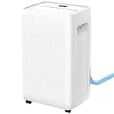 OLIXIS 50Pints Dehumidifier with Drain Hose, Most Efficient Energy Star, 3,500 Sq.Ft Dehumidifier for Basement, 4.5L Tank 41dB, Airflow Swing, Ideal Humidity Remover for Home, Bedroom & Bathroom