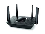 Linksys EA8300 Max-Stream: AC2200 Tri-Band Wi-Fi Router for Wireless Home Network, Uninterrupted Gaming and Streaming, MU-MIMO (Black)