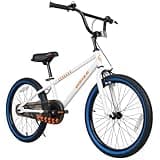 WEIZE Kids Bike, 20 Inch Children Bicycle for Boys & Girls Ages 6-12 Years Old, Rider Height 48-62 Inch, Adjustable Seat & Handlebars, Coaster Brake,Ivory White