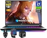 ASUS ROG Strix G16 Gaming Laptop, Intel Core i7 Processor 14650HX, NVIDIA RTX 5060, 32 GB DDR5 RAM, 1 TB SSD, 16" 1920x1200 FHD+ LED Display, Windows 11 Pro, RGB Backlit KB & Gaming Accessories
