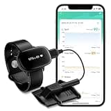 HOLFENRY Wrist Pulse Oximeter with 180° Routatable Display (Black)