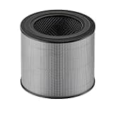 DREO Replacement Filter for Air Purifier 338(S), 3-in-1 High Efficiency and Activated Carbon Filter for Removal of Smoke, Odor, Dust, Pollen, Black, 1 Pack