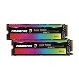 Gigastone Game Turbo PCIe Gen4x4 SSD 500GB (2-Pack) Up to 7,000MB/s with SLC Caching Gaming/PC/Desktop/Laptop 5-Year Warranty M.2 NVMe PCIe 4.0 2280 Internal Solid State Drive
