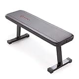Marcy Flat Utility 600 lbs Capacity Weight Bench for Weight Training and Ab Exercises SB-315 , Black