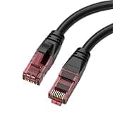 OEOZTELKT Cat 6 UTP Ethernet Cable RJ45 Patch Cord 4 Twisted Pair Network Cable Internet LAN Cable for Laptop Router(0.25m)