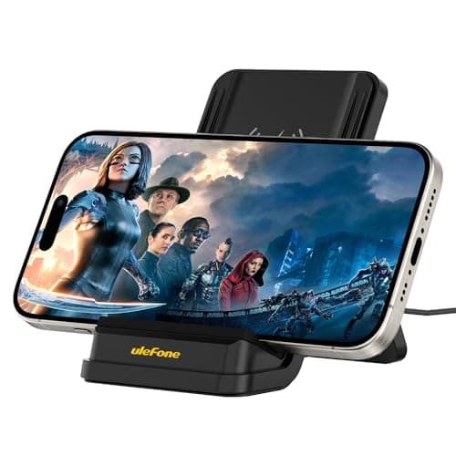 Ulefone 50W Wireless Charging Station Fast Charging Station Qi Certified for Ulefone Armor 28 Ultra/Pro, Armor 23 Ultra 5G, iPhone and Xiaomi