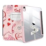 Case for iPad 11th Gen A16 2025/10.9 inch 2022 iPad 10th Generation Case, Shockproof Protective Cover with Auto Sleep/Wake, Soft Transparent TPU Back Shell with Pencil Holder (Unique Composition)
