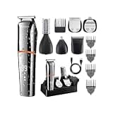 MVNOIRE Multi Functional Waterproof Hair Clipper with LCD Digital Display Electric Nose