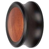 NUOBESTY Record Weight Stabilizer for Turntable and Vinyl Record, 3-inch Aluminum and Wood Disc Press, Reduces High-Frequency Errors and Ensures Even Pressure Distribution, for Music