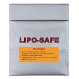 CNHL Lipo Safe Bag Fireproof Explosionproof Safe Bag for Charging and Storage(12.99X9.84IN)
