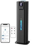 8L Smart Humidifiers for Bedroom Large Room, 2.1Gal Cool Mist Top Fill Diffuser Ambient Light, App & Remote Control, 3 Mist Modes, Quiet Humidifier for Home Office Plant