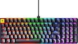 GLORIOUS GMMK 2 Gaming Mechanical Keyboard - Hotswap Cherry Mx Style Linear Switches- Full Size Wired Keyword- Double Shot Keycaps, RGB - PC Setup Accessories - 96%, Black