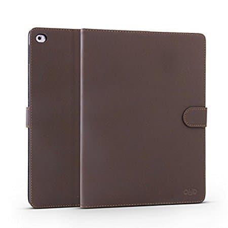 Qinda Retro Style Smart Flip Case Cover for Apple Ipad 9.7" 2018 (A1893/A1954) (Dark Brown)