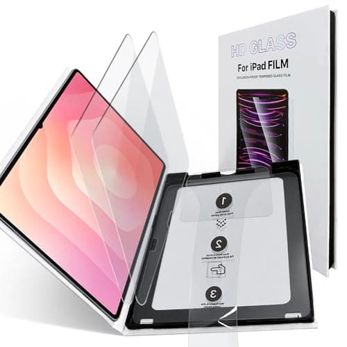 DIACUBE 2 Pack Screen Protector for Samsung Galaxy Tab S11 Ultra/S10 Ultra/S9 Ultra 14.6 inch - 9H Tempered Glass with Auto-Alignment Frame and Dust-Removal Technology, S Pen Compatible, Scratch Resistant, Fingerprint Resistant, Bubble-Free, HD Clarity