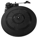 GRADENEVE Vinyl Record Player Easy to Use Functionality and Sound Quality Retro with Large Gramophone Movement, Plastic Material for Home Decor and Music Enthusiasts