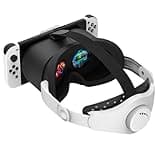 Upgraded VR Headset for Nintendo Switch, Switch OLED Model Virtual Reality Glasses with Adjustable HD Lenses and Head Strap, Labo VR Kit 3D Goggles Accessory