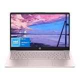 HP Essential 14" Laptop, Intel N150, 4GB RAM, 128GB eMMC, Windows 11 Home, Pink