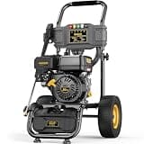 3500 PSI Gas Pressure Washer, 2.6 GPM Power Washer with 212cc OHV Engine, Portable Heavy Duty Pressure Washer, 30 FT Hose & Soap Tank, Ideal for Cars, Driveways, Decks, Fences & Home Cleaning