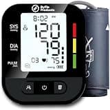 ByFloProducts Arm Blood Pressure Monitor for Home Use – Automatic BP Machine with Backlit LCD Screen, Blood Pressure Cuff Included, AOJ-30F