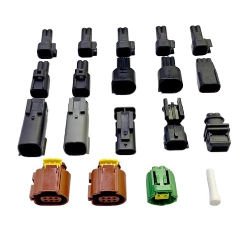 19PCS Electrical Tuner Harness Plug Kit Connector Replacement Kit Fit for Ford F-Series 2011-2014 6.7L