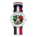 ZMYAPQO Mexico Flag 2026 Soccer Football Watches for Men