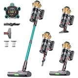 Skykylin Cordless Vacuum Cleaner, 55Kpa 650W Stick Vacuum with Hurricane Mode, 70-Min Runtime, Anti-Tangle Brush, Self-Standing, LED Display, Cordless Vacuum for Pet Hair, Carpet & Hard Floor, car