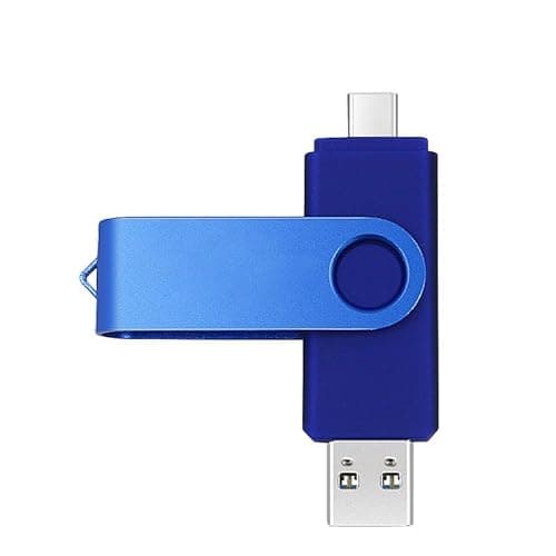 USB Flash Drive 16GB Thumb Drive,USB 2.0 Jump Drive Portable,Pen Drive Metal Swivel,High Speed for Data Storage