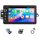 7" Car Stereo Radio Button Stylefor GMC Yukon 2003 2004 2005 2006, [4+64G] Android 13 Touchscreen Radio with Wireless Carplay Android Auto GPS Bluetooth WiFi SWC FM RDS Mirror Link