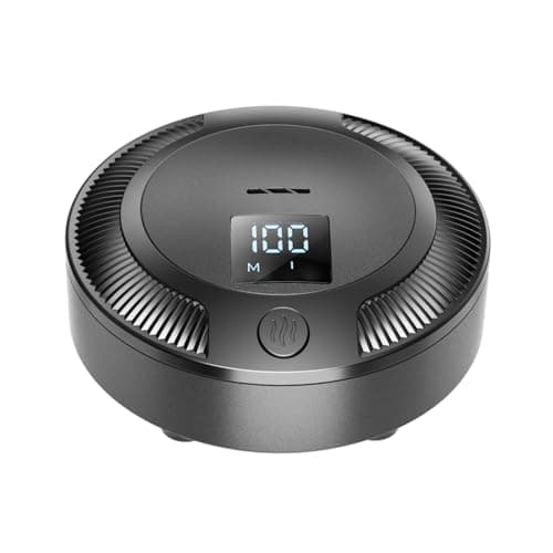 Portable Car Air Purifier, Rechagable Car Deodorizer, Portable Odor Remover Machine, Air Purifier for Odors Smoke Fridge Bedroom Shoe Cabinet Wardrobe Rv Travel (Black)