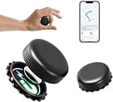 GPS Tracker for Vehicles,Real-Time Mini Magnetic Car Tracker Device No Monthly Fee,Strong Magnetic Car Vehicle Tracking Anti-Lost,Hidden GPS Tracking Device for Cars,Trucks,Motorcycles,Kids,Pets