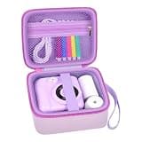PAIYULE Kids Instant Print Camera Case Compatible with ESOXOFFORE for Dylanto for DUDUDRAGON for GKTZ for ETIKEZ for Dafotil for Careenoah Digital Video Prints Paper Bag (Box Only) Purple