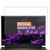 Vaxson Tempered Glass Screen Protector, compatible with Dell ALIENWARE m18 R2 18" Laptop Visible Area Cover Only, 9H Film Protector [Not Full Coverage]