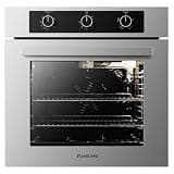 GASLAND 24 Gas Wall Oven, ETL Certified Natural Gas Wall Oven with Bake Broil Rotisserie Functions, Timer and Convection Fan, 120V Cord Plug, 2.12 Cu.ft Capacity, Stainless Steel